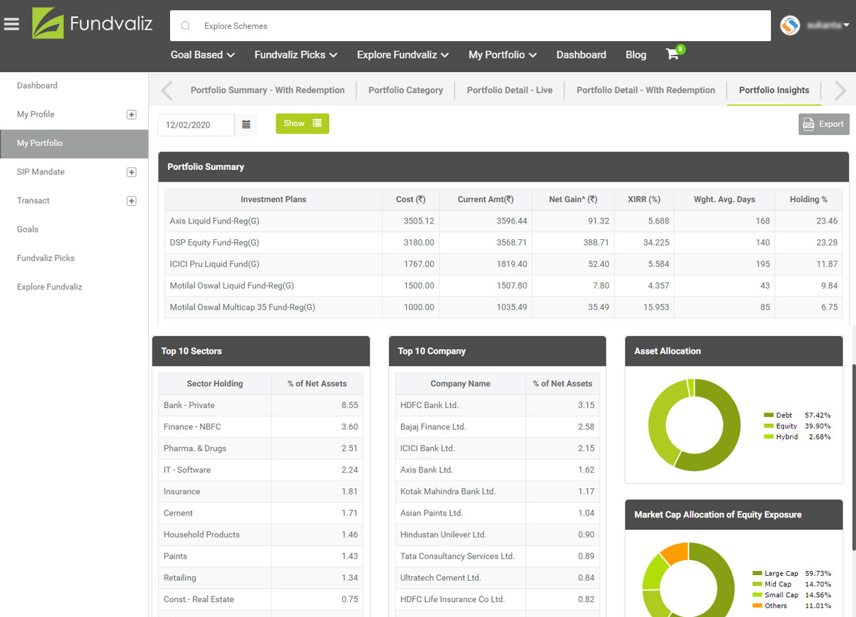 Detailed Portfolio Insights